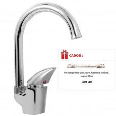 Baterie Bucatarie Sidef Ozean + CADOU Bec halogen liniar 150W