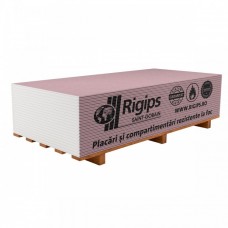 Placa gips-carton rezistenta la foc Rigips RF tip F 12.5x1200x2000 mm