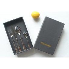 SET TACAMURI INOX, 24 PIESE, LUCIOS - HML-SS-P