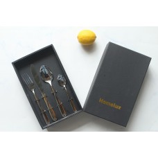 SET TACAMURI INOX, 24 PIESE - HML-SS