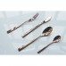 SET TACAMURI INOX, 24 PIESE, FINISAJ CUPRU LUCIOS