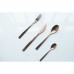 SET TACAMURI INOX, 24 PIESE, FINISAJ CUPRU MAT