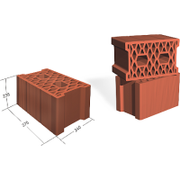 Bloc ceramic 375 x 240 x 238 E
